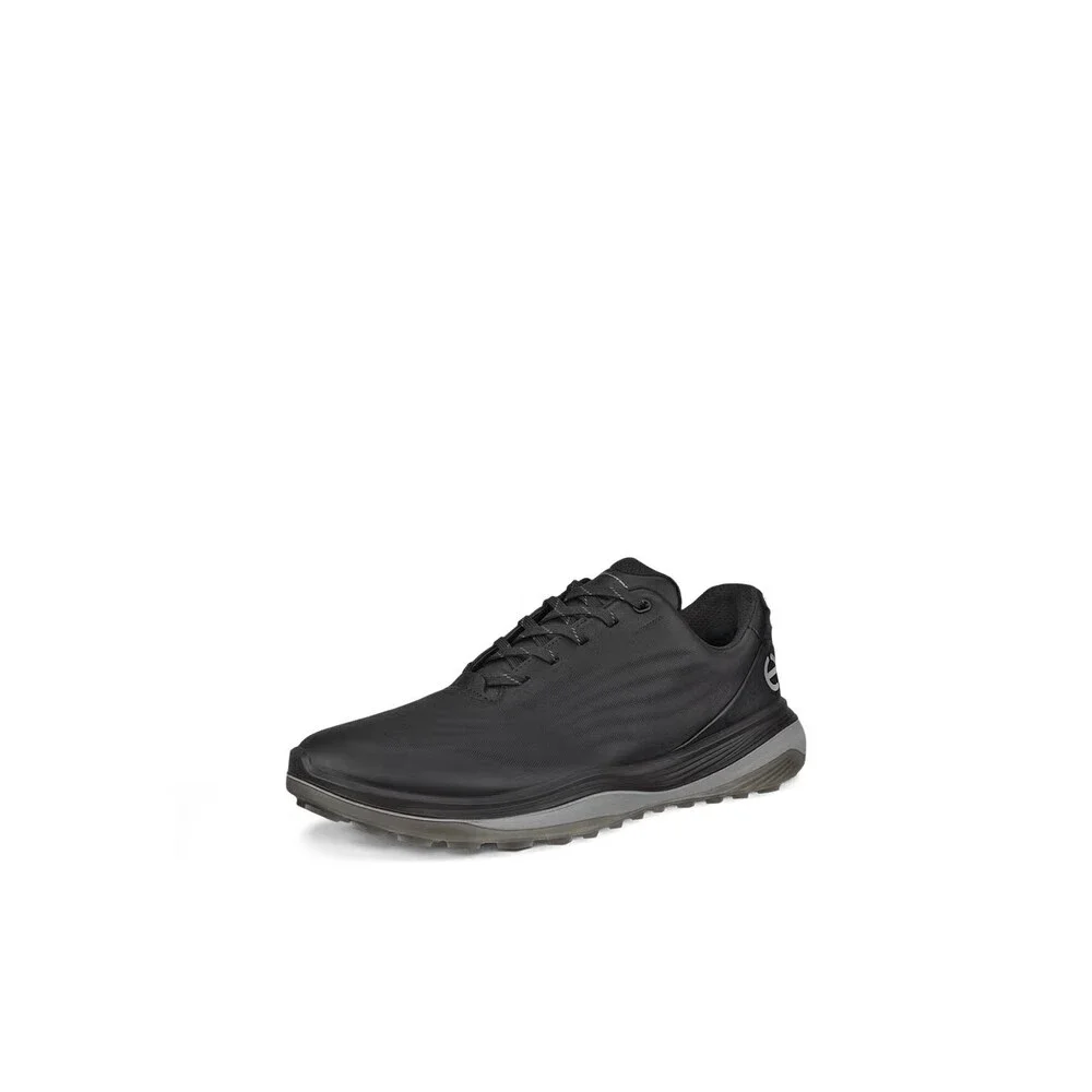 ECCO Golf LT1 132264-01001 Men's US 10 M Black Spikeless Athletic Shoes ZOGG3710
